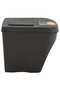 Stackable Garbage Bin Boxes 4 pcs Grey 100 L Polypropylene - 7