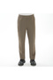 Men's Beige Color Trousers with Front Seam Detail (with Large Size Option)