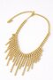 Gold Color Stone Detailed Design Anklet - 2