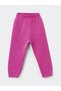Lcw Baby Ecru Crew Neck Long Sleeve Printed Baby Girl Sweatshirt and Sweatpants Bottom 2-Piece Set - 3