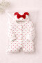 ❤️   Heart Cotton Newborn Jumpsuit & Hat Set - 2