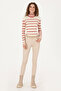 Women's Orchid Striped Turtleneck Sweater 50317984-Vr221 - 4
