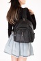 Women's Stone Detailed Casual Backpack Ald.80728 Black - 2