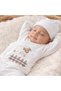 100% Cotton Cute Lamb Patterned 10 Piece Newborn Baby Boy Hospital Discharge Set (Boxed) - 2