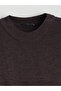 Crew Neck Belted Knit Dress - 6