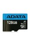Memory Card MicroSDXC Adata Premier, 128GB, Adaptor SD, Class 10