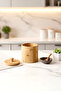 Pisa Bamboo Single Spice Jar 8.5X9Cm - 2