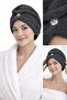Women's Hair Cap / Hair Towel Elastic, Buttoned, Microfiber (7 Colors) Bath Towel Quick Drying
