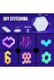 Bluetooth-enabled hexagonal lamp, smart LED night light with Bluetooth app remote control - 6