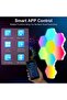 Bluetooth-enabled hexagonal lamp, smart LED night light with Bluetooth app remote control - 8