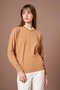 Women's Ribbed Detailed Sweater Biscuit 25290 - 4