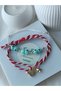 Kartli Swallow Bird Mint Green Evil Eye Bead Marteniçka Lucky Bracelet Friendship Women's Bracelet - 3