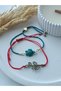 Turtle with Card Marteniçka Luck Bracelet Friendship Red String Women's Bracelet - 7