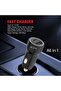 UX-C60 Car Charger with Dual USB Port | 60W Fast Charging with Cable | White - 3