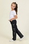 Smoked Girl's Jeans with Bow - 3