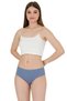 Clear Colored Patterned Bato Cotton Women's Panties 6-Piece Breathable Daily Comfortable Soft Fabric - 3