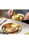 Home Collection 2-Piece Stainless Steel Presentation Plate 20cm.