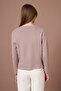 Women's Button Detail V-Neck Cardigan Mink 25264 - 5