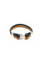 Olive Terra – Green & Tan Genuine Leather Men's Bracelet-50-669 - 2