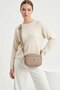 Women's Quilted Crossbody Bag (Width 25 cm X Length 17 cm X Depth 6 cm)