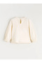 Velvet Baby Girl Salopet Dress and T-Shirt with Bow Detail - 5