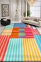 Mosso Line Patterned Woven Base Modern Decorative Carpet Mosso2055 - 2