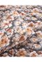 Yellow Narcissus Garden 5D Double Duvet Cover Set with Buttoned Sheet and Elastic, Color Gray - 4