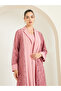 Women Lace Insert Abaya and Dress Modest Set - 2