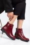 Zri̇n165-204 Premium Burgundy Yanki Daily Women's Boots - 3