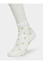 Pack of 5 - Girls White Ankle Socks - 8
