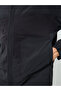 Men Black Solid Zip-Up Jacket - 4