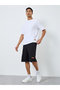 Men Oversized Badge Detail T-Shirt and Shorts Co-Ords - 2