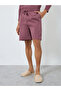 Men Purple Long Sleeve T-Shirt and Shorts Pyjama Set - 4