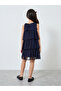 Girls Dobby Layered Dress - 4