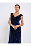 Women Sequin Sleeveless Maxi Evening Dress - 2
