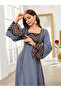 Women Graphic Print Square Neck Jalabiya - 6