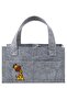 Figured felt mommy and baby diaper bag organizer - portable newborn essentials - 2