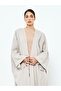 Women Moon Embroidered Long Sleeve Abaya - 2
