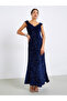 Women Sequin Sleeveless Maxi Evening Dress