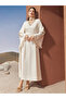 Women Jacquard Jalabiya with Tassel Trim - 3