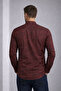 Slim Fit Narrow Fit Stand Collar Lycra Snap Fastener Men's Shirt - 3