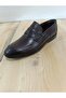 Men's Genuine Leather Summer Shoes Comfortable Fit Fully Handmade Flat Sole Brown Color - 7