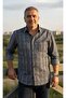 New Season 100% Cotton Long Sleeve Pocketed Light Thick Fabric Classic Men's Shirt