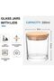 (12 Pack) Glass Candle Jars with Bamboo Lids for Making Candles, 10 OZ Empty Candle Tins with W - 3