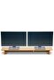 Large Oak Monitor Stand - 2