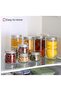 Mason Jar, with a sealed metal regular lid (8oz/250ml), a sealed clear glass jar, used for dess - 6