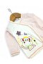 Newborn 3-Piece Bodysuit Set with Gloves, Hat and Embroidery - 3