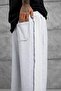 Men's Sweatpants Enjoy Striped Six Gray Oversize Printed Baggy Loose Fit 3 Yarns Without Ruffles - 5