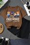 Free Spirit Printed Unisex T-Shirt