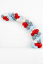 Birthday Balloon Chain 65 Balloon Set – Red & Blue & Gray & White Balloons |   Party Decoration - 2